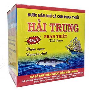 Nước mắm Hải Trung 25 đạm